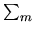 $ \sum_{m}^{}$